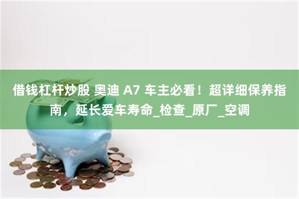 借钱杠杆炒股 奥迪 A7 车主必看！超详细保养指南，延长爱车寿命_检查_原厂_空调