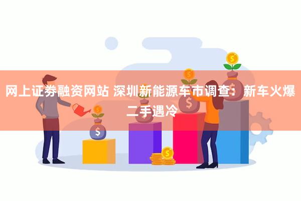 网上证劵融资网站 深圳新能源车市调查：新车火爆 二手遇冷